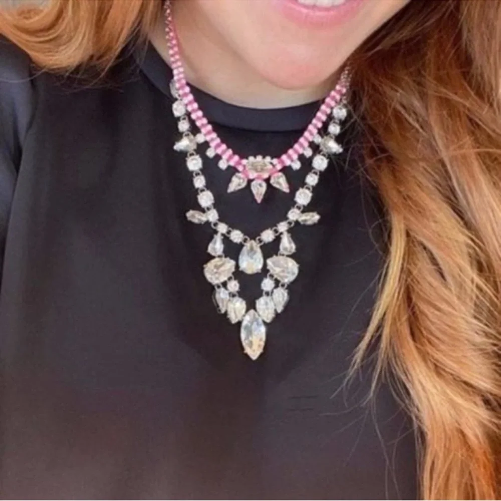 Stella & Dot | Necklace | Neon Dream Statement | Artsy | Coquette